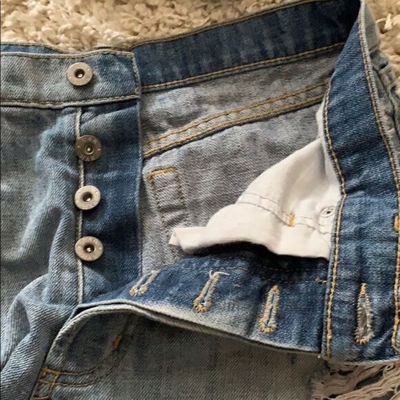 CARMAR  Anthropologie Distressed Cut-off Shorts - Picture 3 of 8